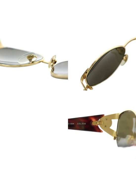 Versace Gianni Sunglasses Medusa Logo Gold Color Brown Eyewear main image 7